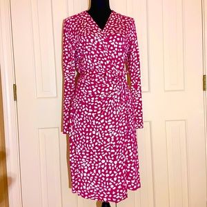 Diane Von Furstenberg Valencia Wrap Dress, Size 8